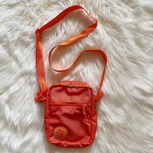 Baboon To The Moon Bright Red Orange 1.2 L Sling Crossbody Purse Bag